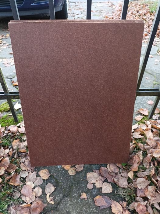 Płyty pilśniowe 53x41cm gr.2,5mm 8szt