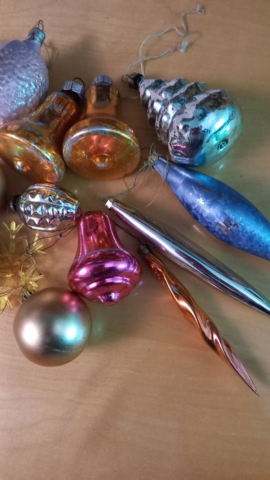 Игрушки новогодние,времен СССР