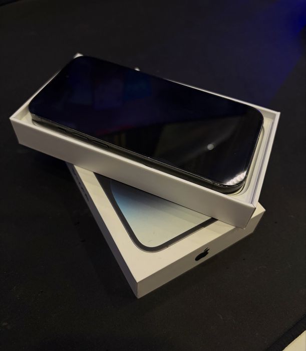 iPhone 14 Pro 256GB czarny – pudełko, 77% baterii