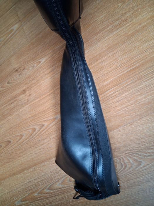 Wysokie buty do jazdy konnej