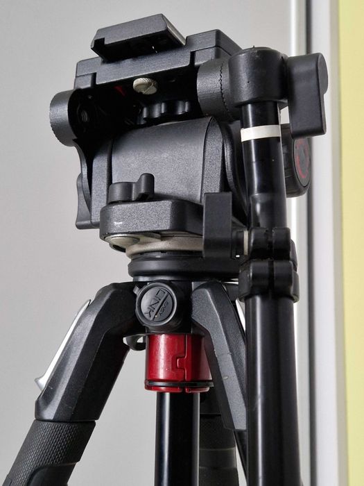 Statyw Manfrotto MT190XPRO3, głowica olejowa Manfrotto 3460, Manfrotto 503