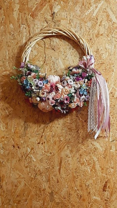 Венок. Ручная работа