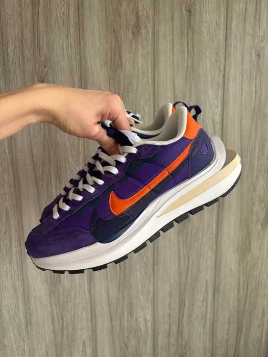(БЕЗ ПЕРЕДОПЛАТИ) Nike VaporWaffle x Sacai Purple найк сакай фіолетові