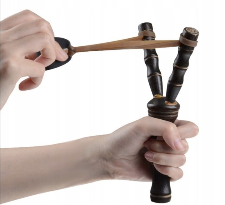 Zabawka ogrodowa proca zanętowa