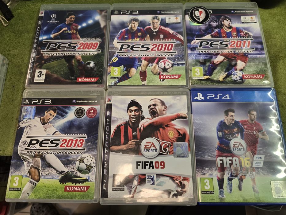 5 gier na konsolę PS3 + 1 gra na PS4.