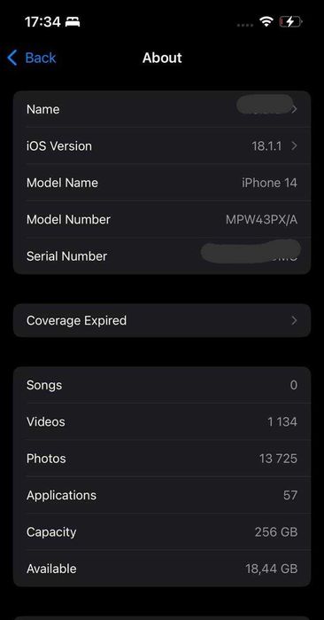 iPhone 14 256 GB Starlight