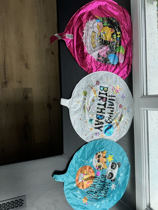 Повітряні кульки з фольги б/у