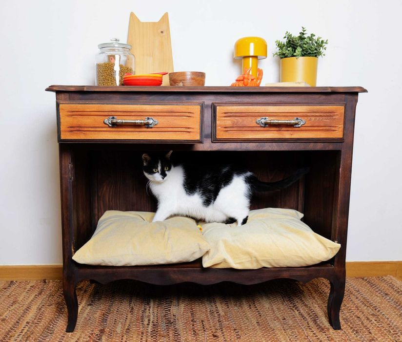 The Nautilus Pet Cabinet - Restored French Provincial Statement Piece
