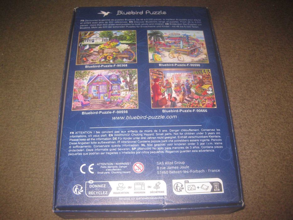 Puzzle da Blue Bird "Templo Daigo-ji"/500 Peças!