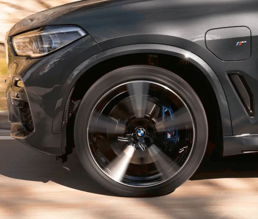Nieruchome żyroskopowe dekielki kół 56 mm BMW