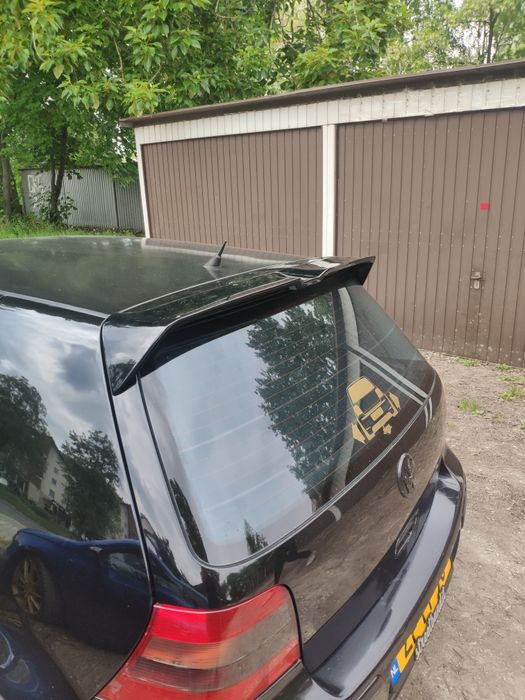 Golf 4 Lotka Spoiler Dokładka Czarny połysk
