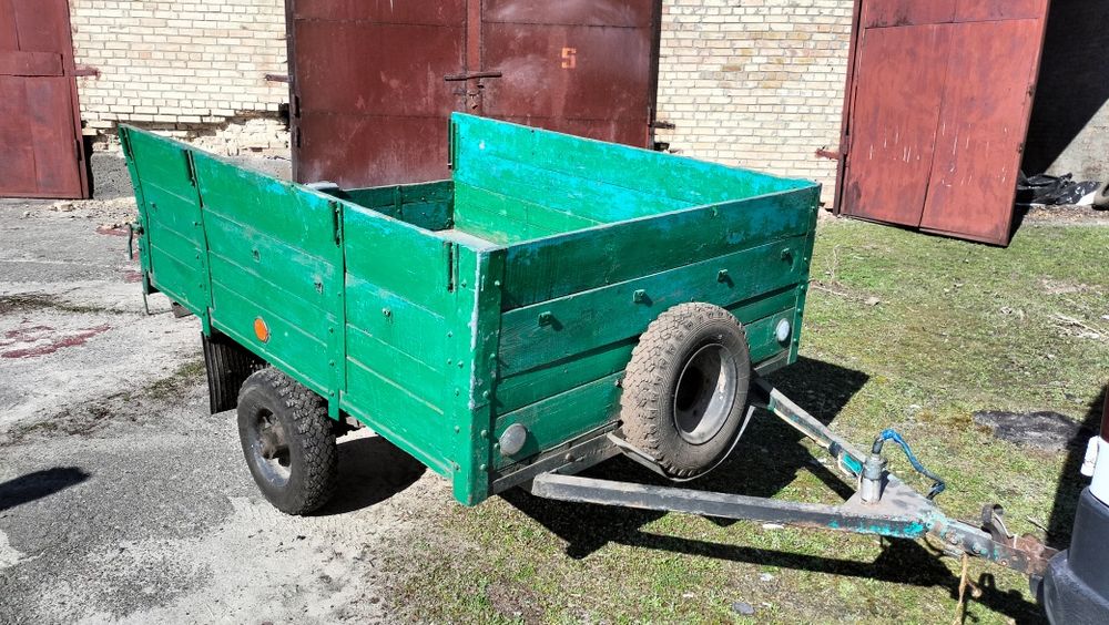 Причепи два разом! Двовісний + одноосний