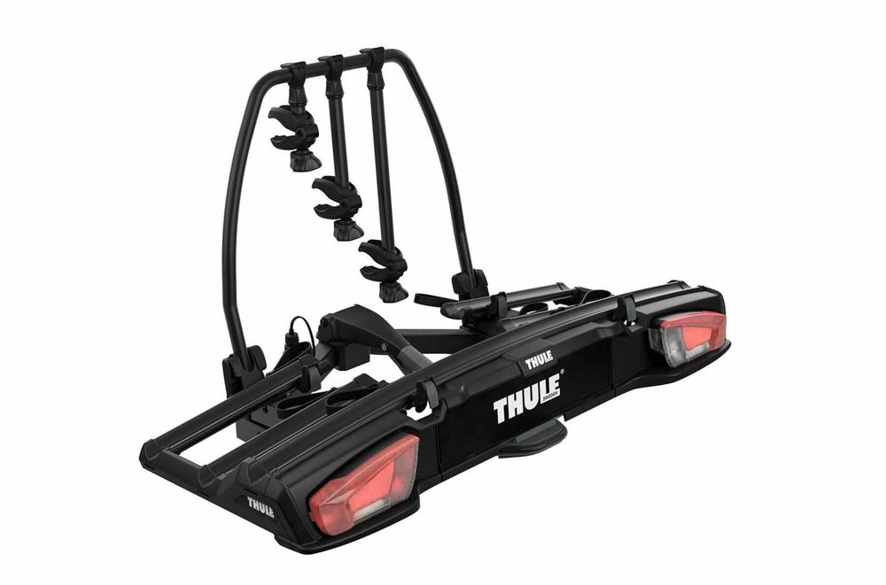 Bagażnik rowerowy na hak THULE + kufer na hak