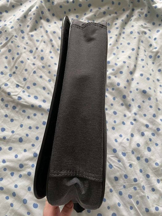 Szara torba na laptopa Lanetti