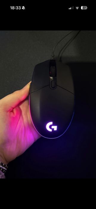 Mysz komputerowa Logitech G102 lightsync czarna