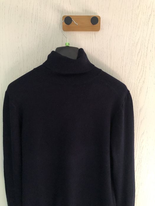 Granatowy golf damski zara w bdb stanie zima ferie cieplo