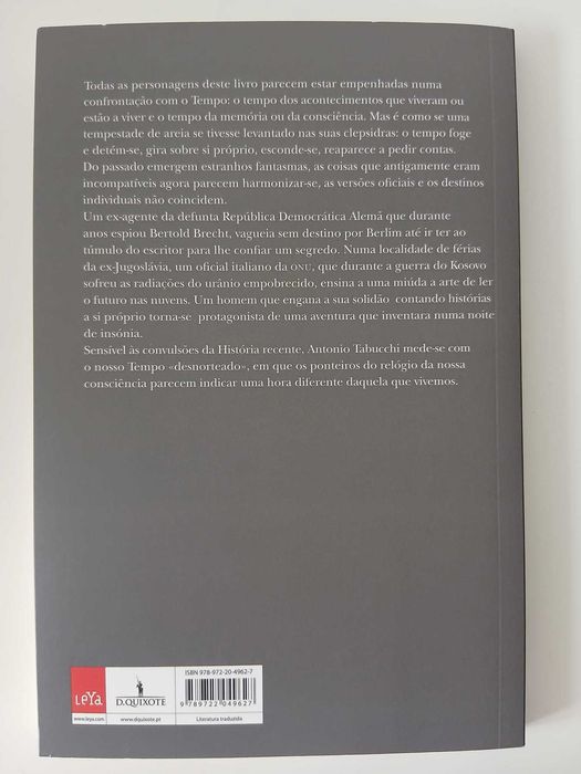 Livro "O tempo envelhece depressa"511637595892623361