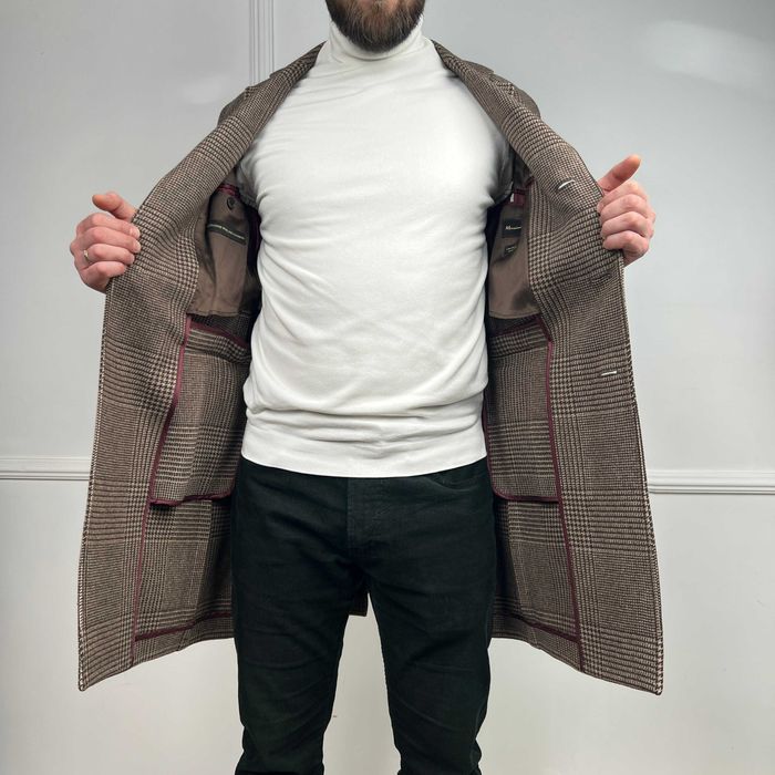 Massimo dutti чоловіче пальто вовна/кашемір розмір S 36/46