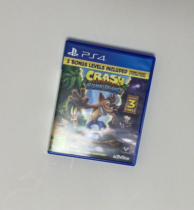 Crash, mass efect i assasins orginals PS4