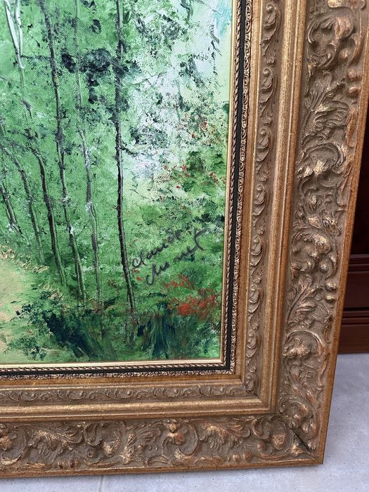 Quadro pintado em tela