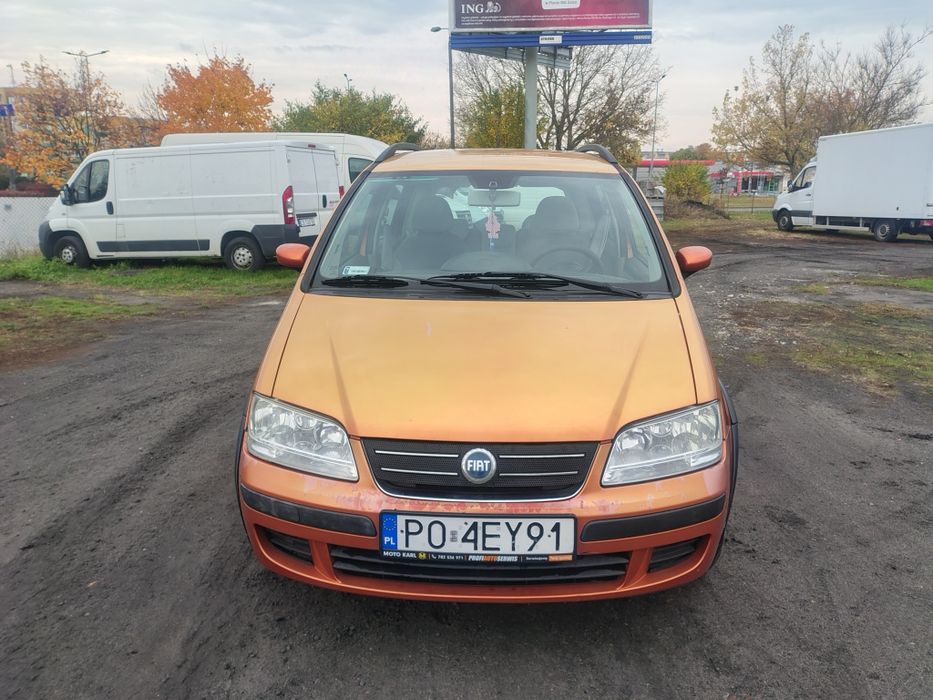 Fiat idea niski przebieg bogate wyposażenie