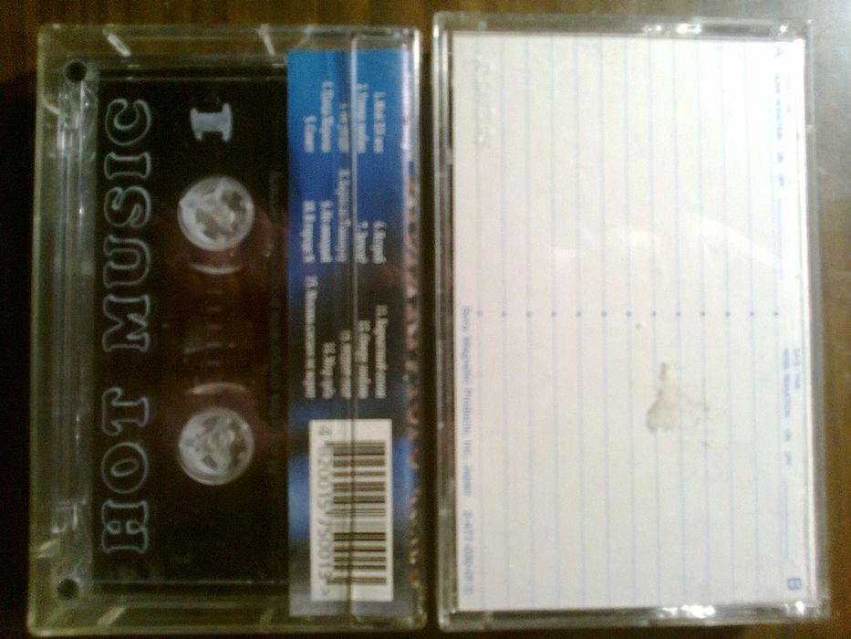 Кассеты Goldstar, International, Sony и студийка