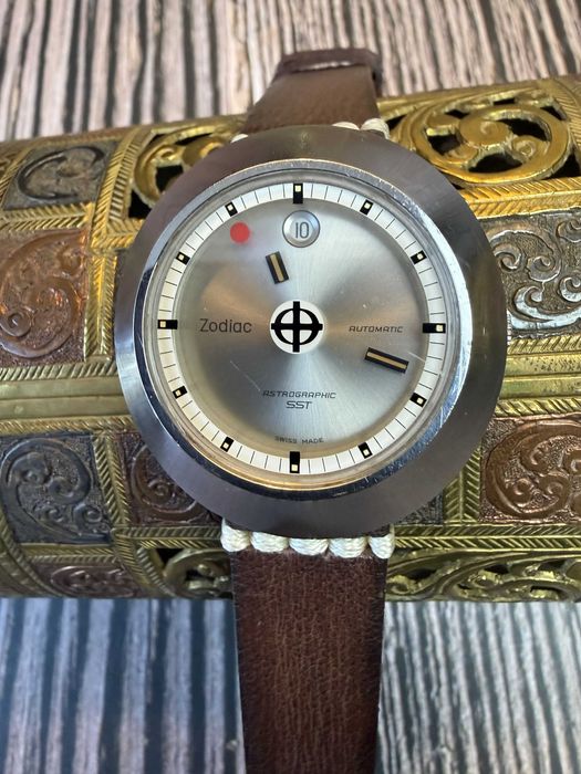 Vintage Zodiac Astrographic SST – Kultowy „Mystery Dial”