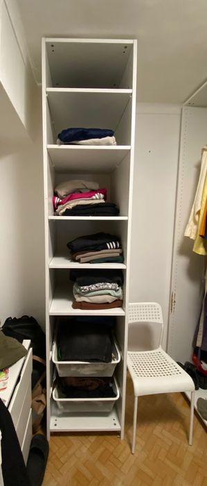 3 armários closet IKEA usados