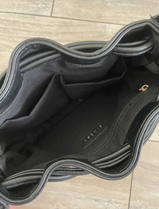 Czarna Torebka Sinsay