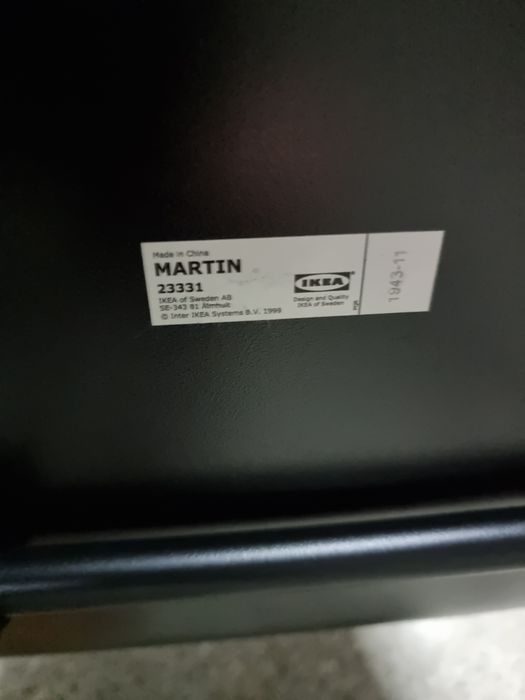 Cadeiras IKEA Sefast e Martin