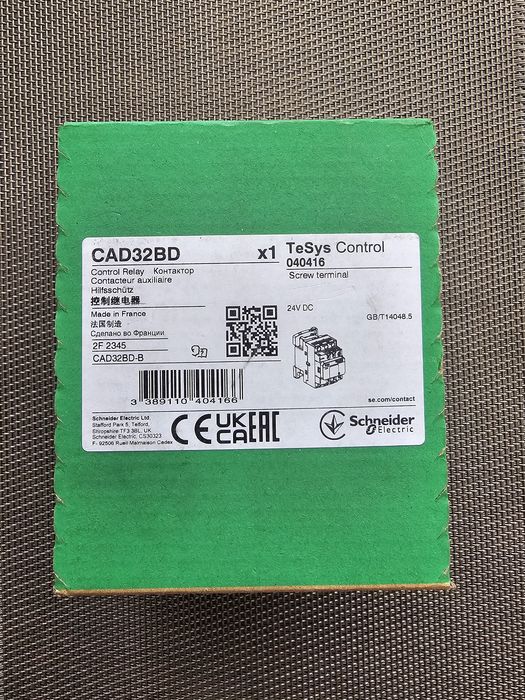Stycznik Schneider CAD32BD