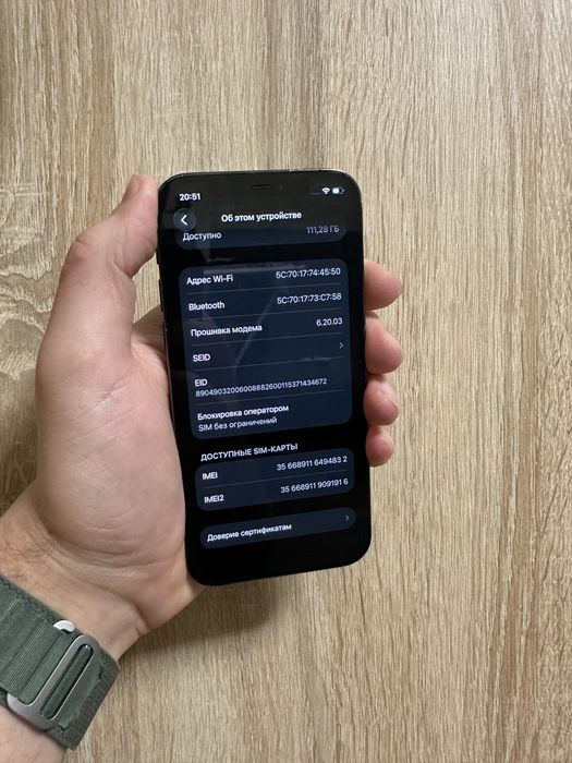 Iphone 12 pro Graphite 128 айфон графитовый 12 про