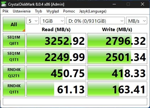 dysk SSD Samsung 980 M.2 1TB