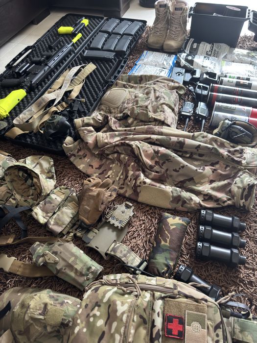 Equipamento Airsoft Completo (Excelente estado)