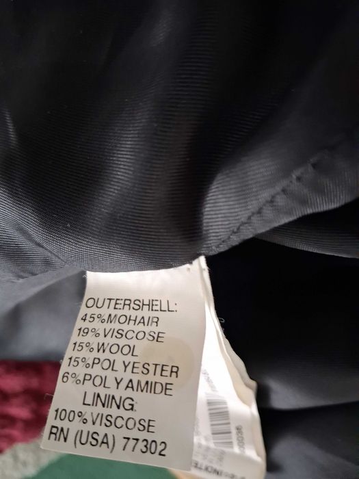 płaszcz damski Boucle Zara 38