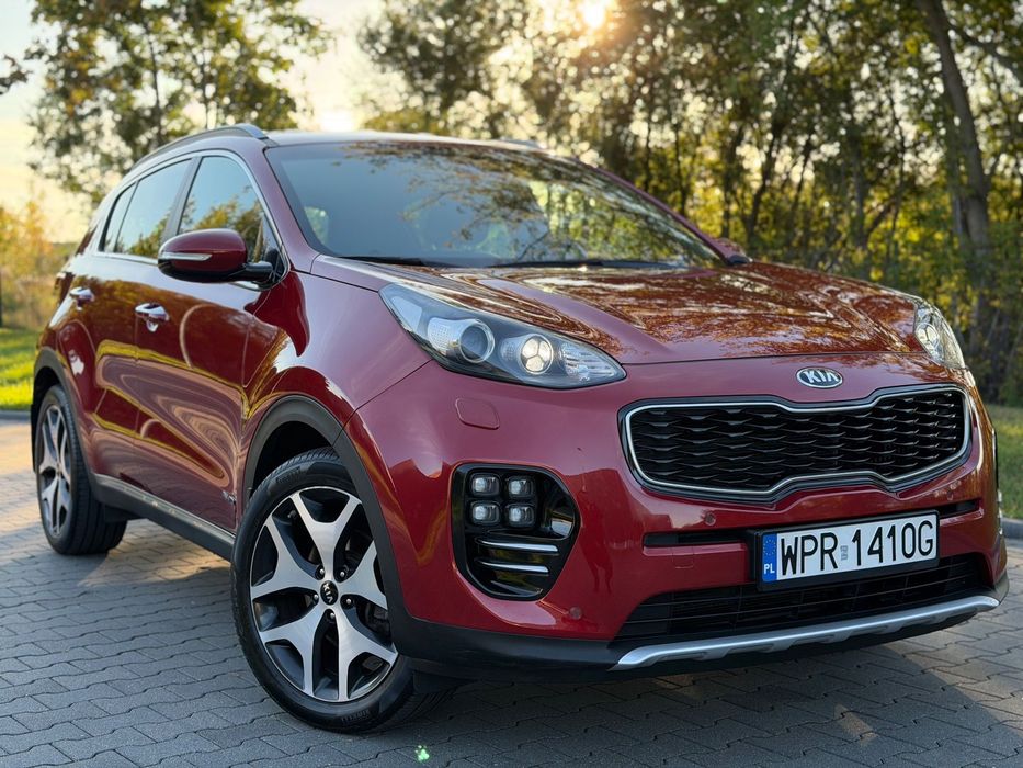 Kia Sportage GT-LINE 1.6 turbo/ automat/ 4x4/ Salon Polska, pierwszy właściciel