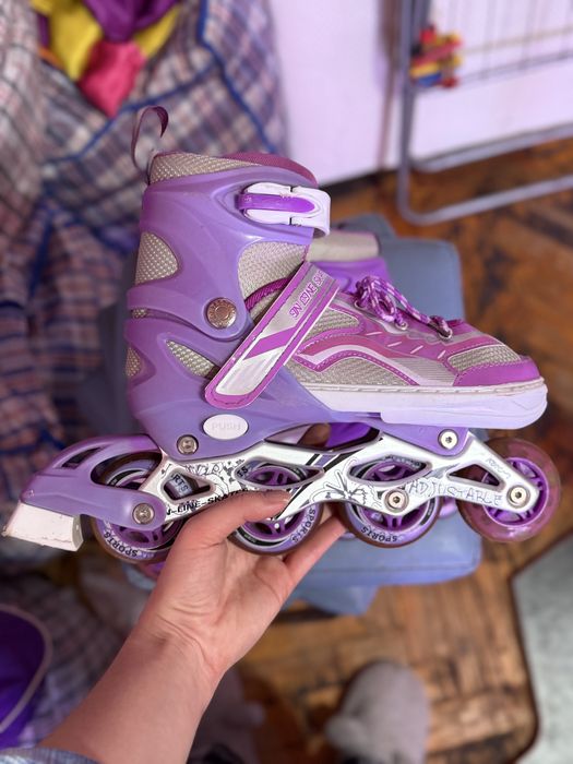 Ролики ,Роликовые коньки раздвижные 34-37 р.