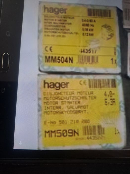 Przekaźniki termiczne wyłączniki silnikowe