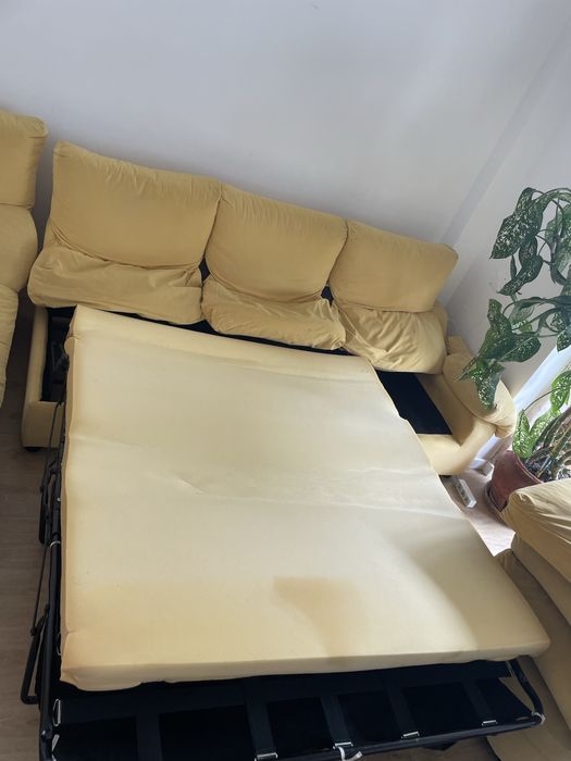 OFERTA ÚNICA Sofa-cama grande 4 lugares com chaise long