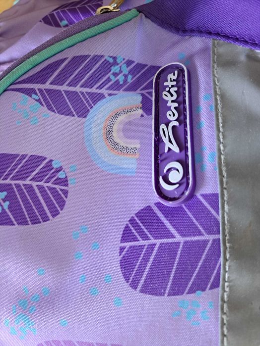 Tornister Herlitz Ultralight Rainbow Feathers / dziewczęcy / plecak