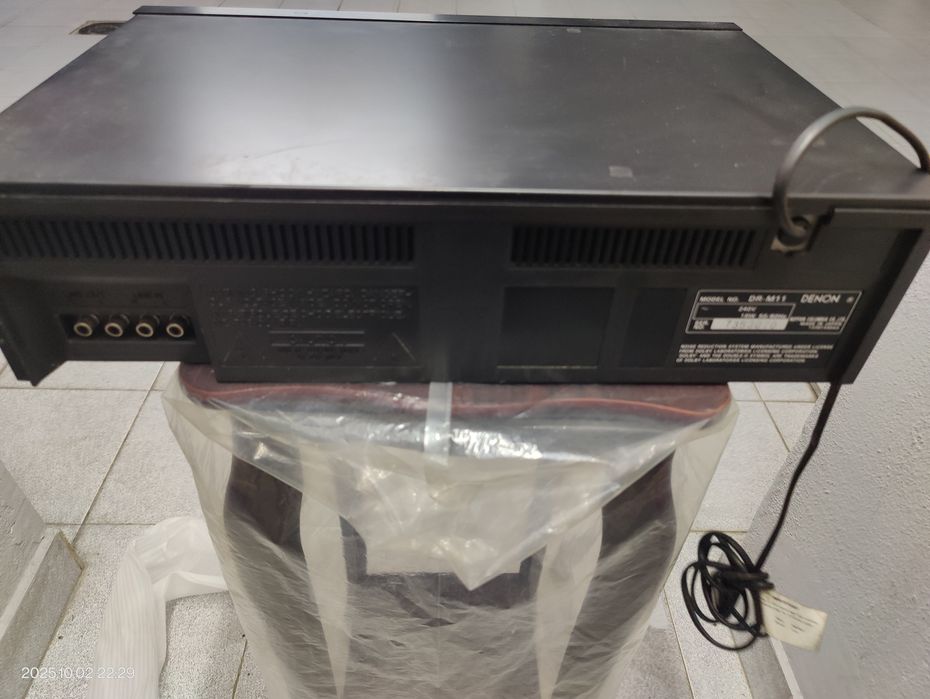 Gravador de cassetes Denon