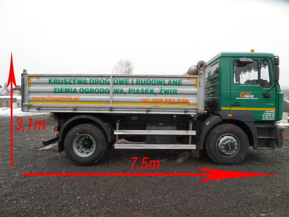 DOLOMIT grys 2-8 mm mączka WYSIEWKA kostka GRANIT bruk TONA