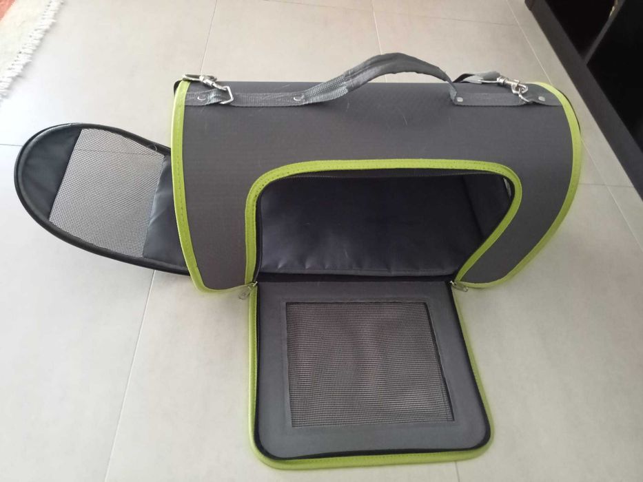 Transportadora gatos ou cães. Moderna, bonita e prática!