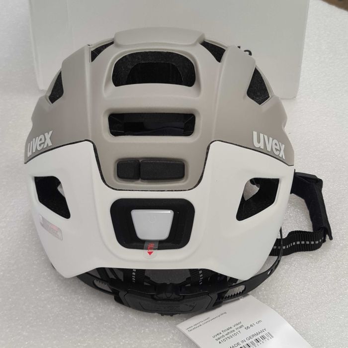 Kask rowerowy UVEX Finale Visor sand-white matt 56-61 cm