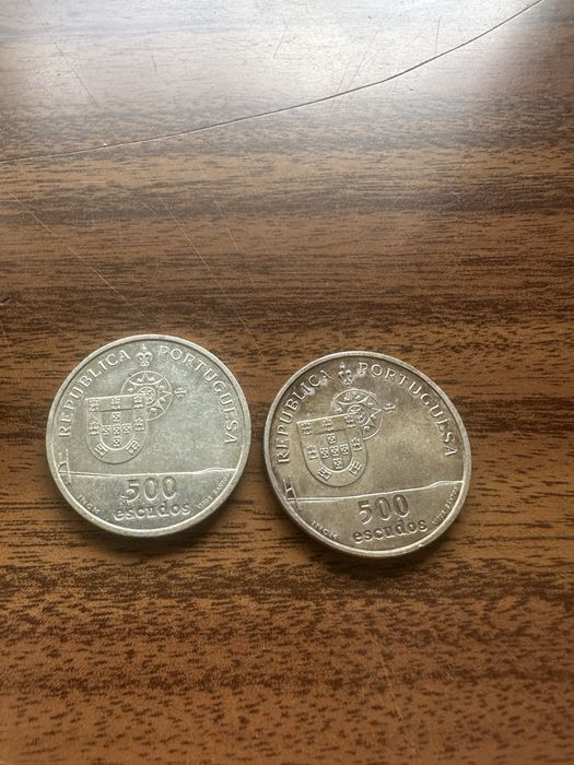 Dois exemplares. 500 escudos. Abertura Ponte Vasco da Gama.