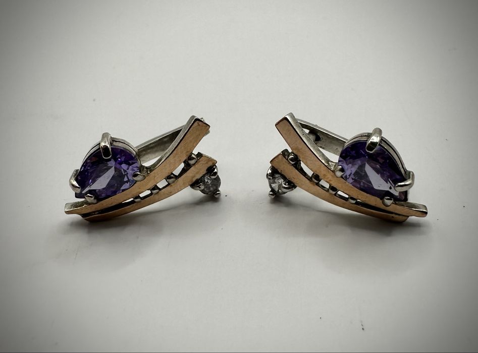 Kolczyki złote 5,84g 375/925 - otoLombard Lumik Sieradz Skup Złota