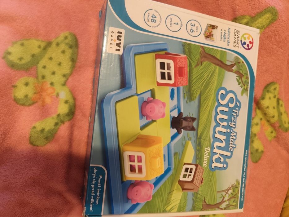 Gra logiczna trzy małe świnki smart games