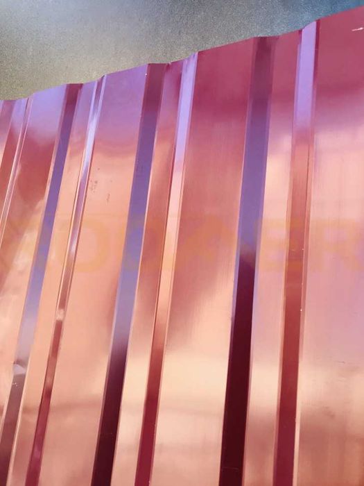 Профнастил С-10 коричневый, красный, зеленый