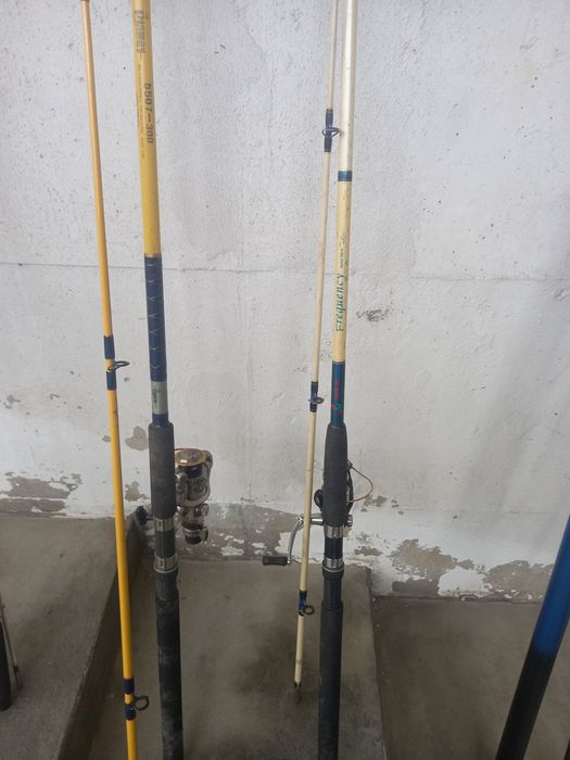 Canas de pesca para desporto ou lazer