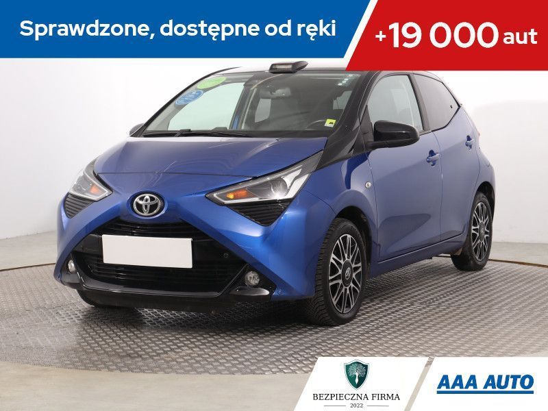 Toyota Aygo 1.0 VVT-i, Salon Polska, 1. Właściciel, Serwis ASO, GAZ, Skóra, Klima,